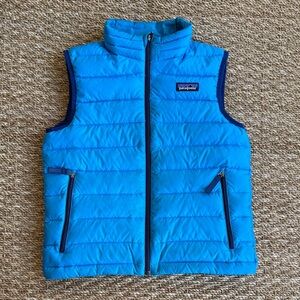 Patagonia Kids Down Sweater Vest, size 7/8